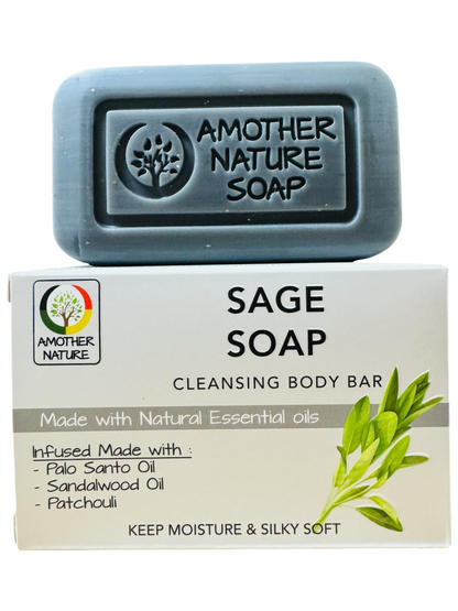 Sage Soap -Cleansing Body Bar -(6 Pieces)