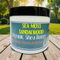 Sea Moss & Sandalwood -Organic Shea Butter Whipped -(6 Pieces) @ $4.75/each