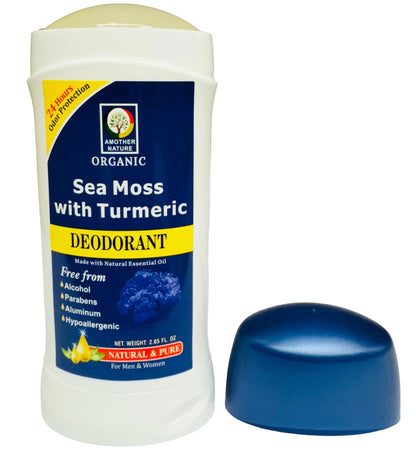 Sea Moss With Turmeric Deodorant Organic- (6 Pieces) @ $3.50/each