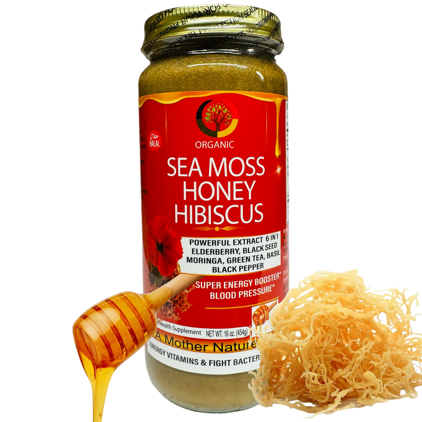 Sea Moss Honey Hibiscus