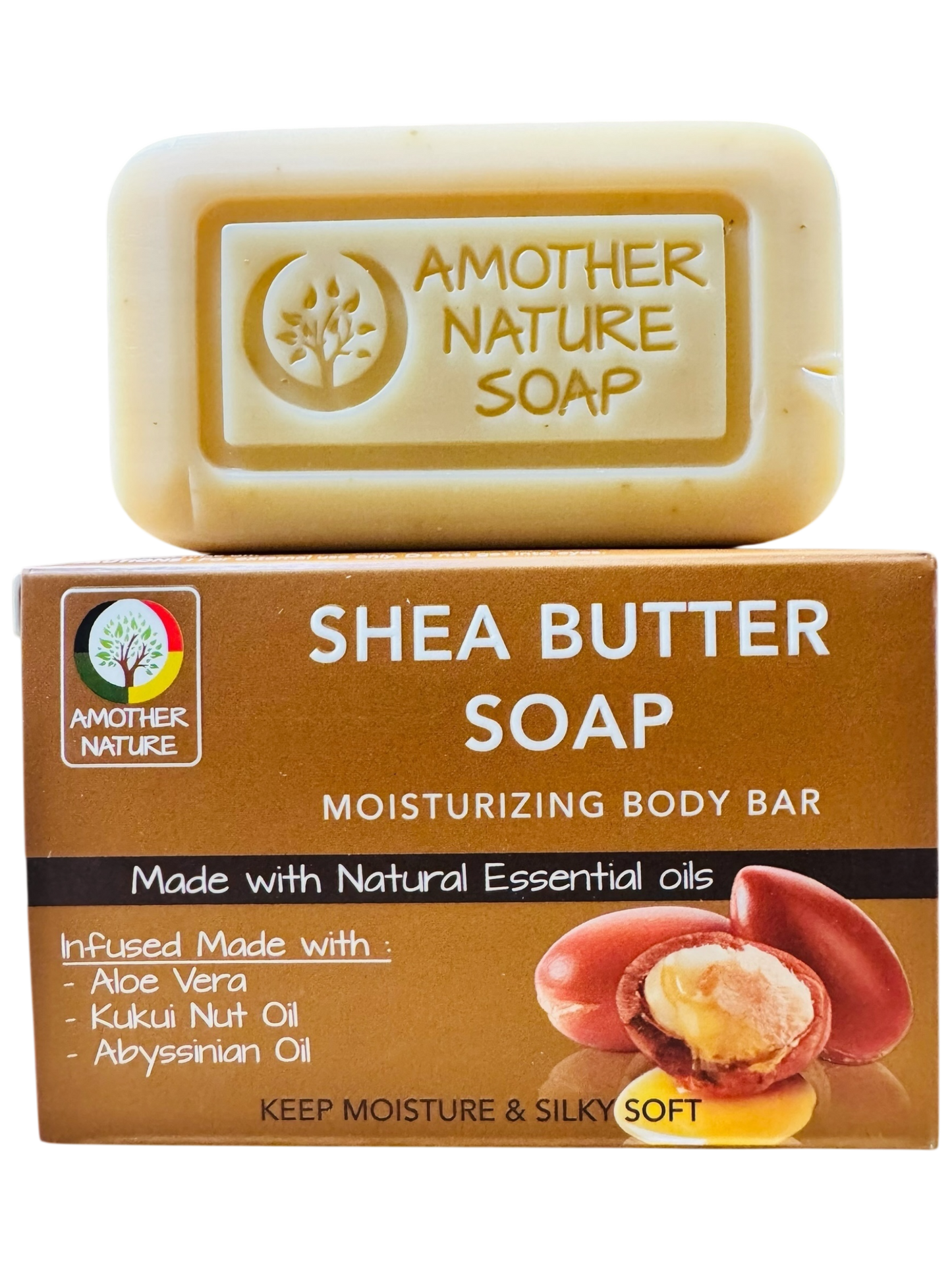 Shea Butter Soap- Moisturizing Body Bar -(6 Pieces)