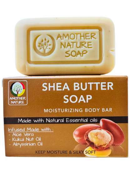 Shea Butter Soap- Moisturizing Body Bar -(6 Pieces)
