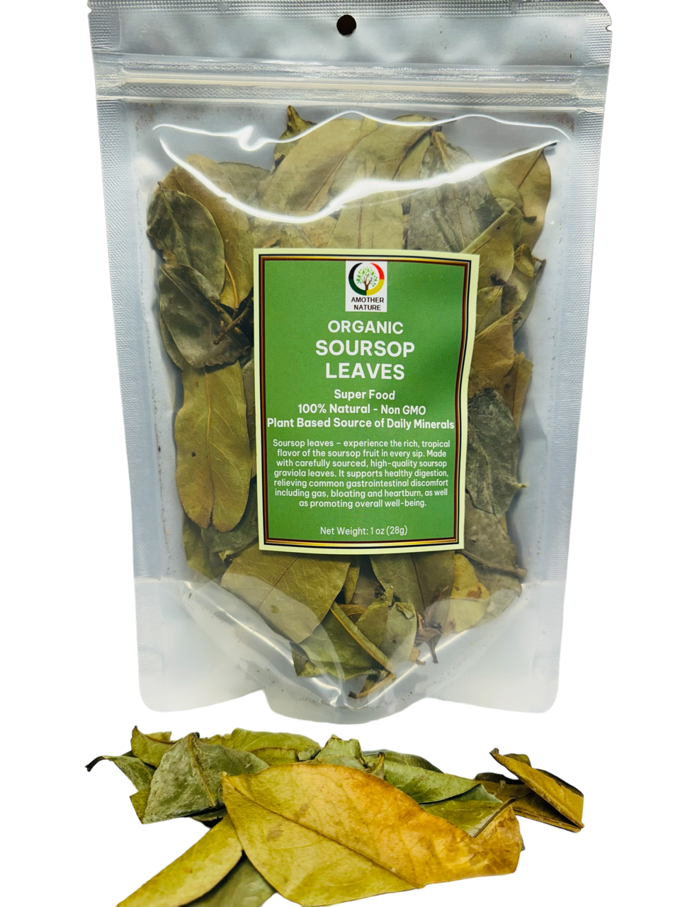 Organic Soursop Leaves - 4 Bags @ $5.50/each