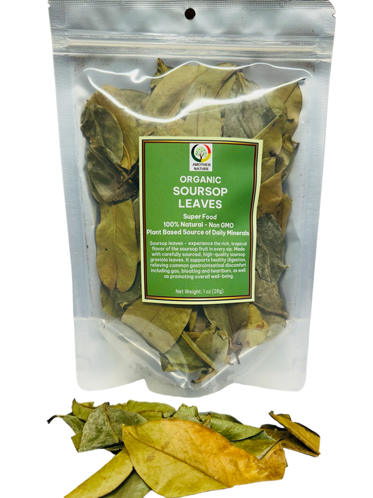Organic Soursop Leaves - 4 Bags @ $5.50/each