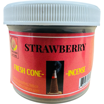 Strawberry Cone Incense (4 Jars) @ $2.99/each