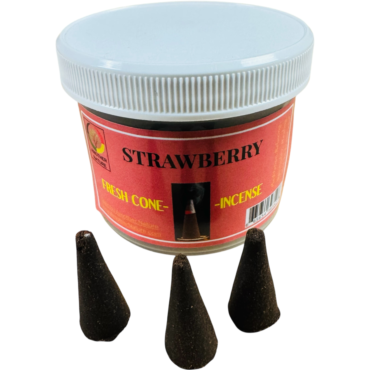 Strawberry Cone Incense (4 Jars) @ $2.99/each