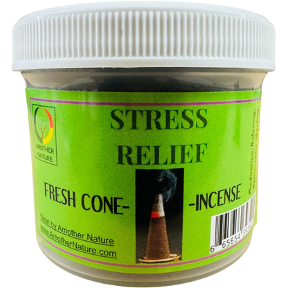 Stress Relief Cone Incense (4 Jars) @ $2.99/each