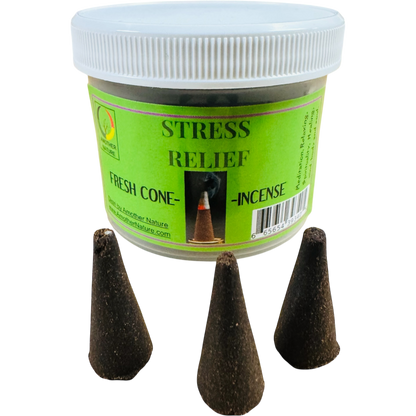 Stress Relief Cone Incense (4 Jars) @ $2.99/each