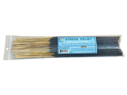 Stress Relief Incense -Fresh Hand Made (85-100 Sticks per Pack)- (4 Packs) @ $2.99/pack