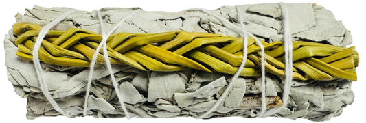 Sweet Grass White Sage 4 Inch -(100 Pieces)