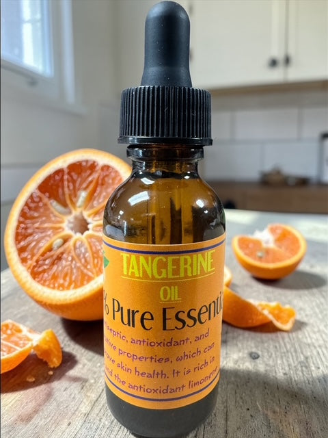 Tangerine Essential Oil 1 oz size -(4 Pieces) @ $3.90/each