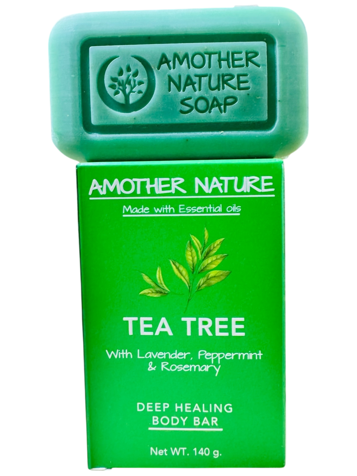 Tea Tree Soap -Deep Healing Body Bar -(6 Pieces)