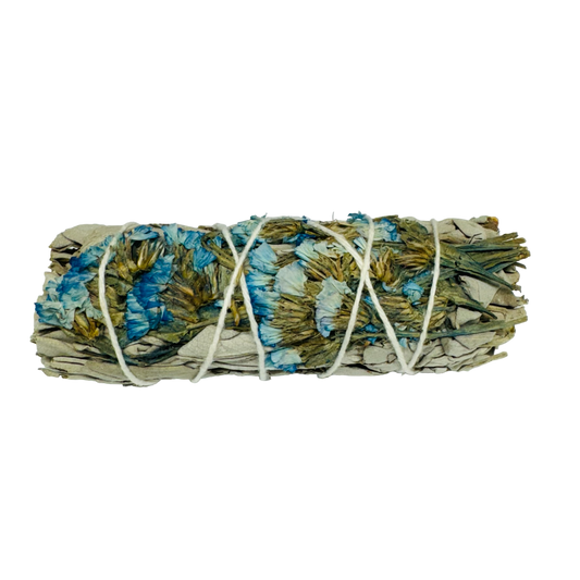 Turquoise White Sage 4 Inch -(12 Pieces)