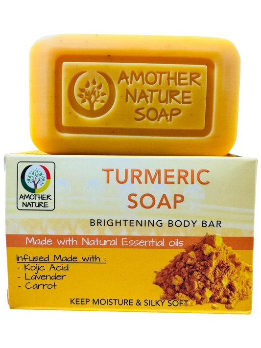 Turmeric Soap -Brightening Body Bar -(6 Pieces)