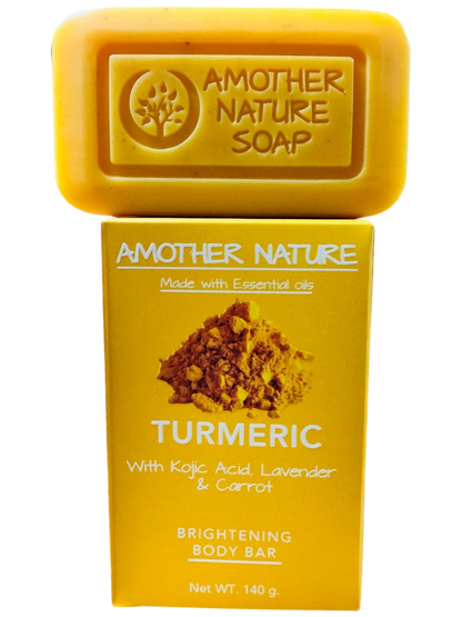 Turmeric Soap -Brightening Body Bar -(6 Pieces)