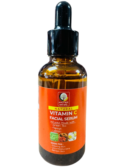 Vitamin C Facial Serum -Infuse with Green Tea, Lemon & Papaya -(6 Pieces) @ $4.75/each
