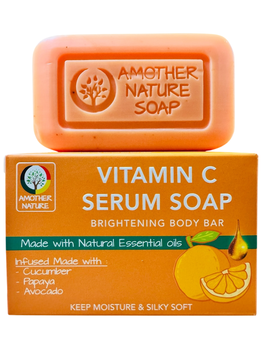 Vitamin C Serum Soap -Brightening Body Bar -(6 Pieces)