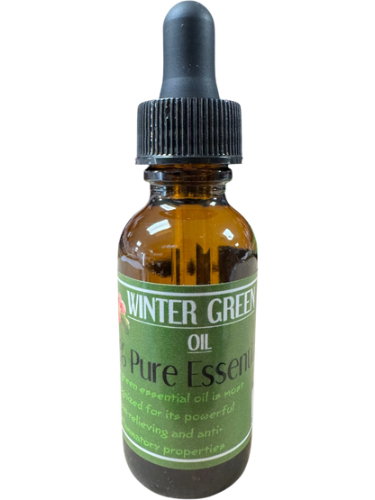 Winter Green Essential Oil 1 oz size -(4 Pieces) @ $14.99/each