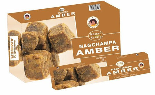 Amber Incense (12 Packs per Box)