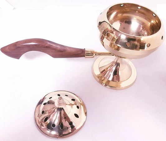 Brass Burner with Handle Large Size- (4 Pieces) @ $11.75/each