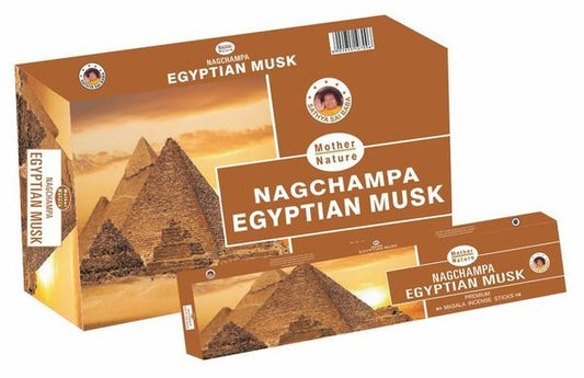 Egyptian Musk Incense (12 Packs per Box)