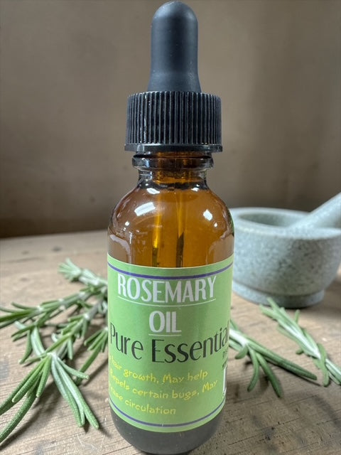 Rosemary Essential Oil 1 oz size -(4 Pieces) @ $5.99/each